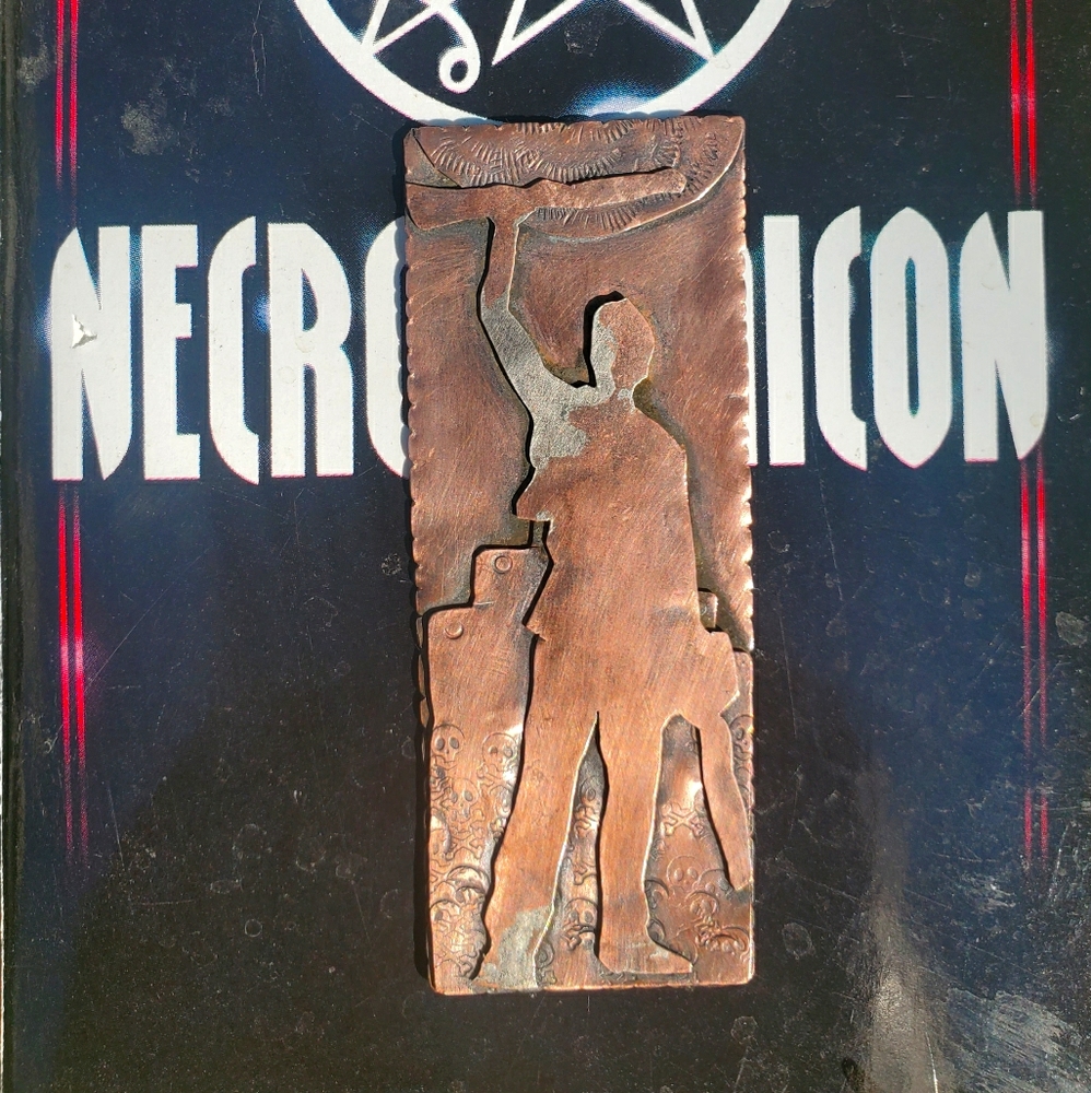 Army of Darkness Inspired Copper Necklace